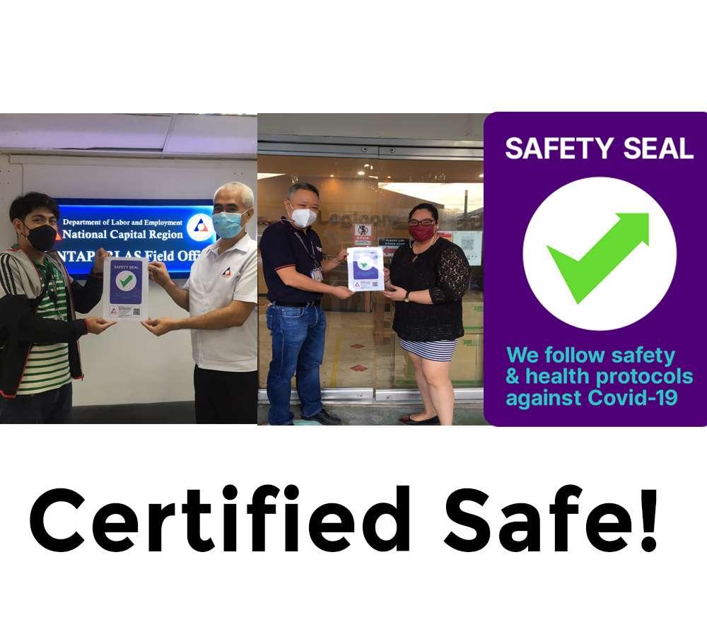 Safety Seal - Certified Safe at Logicore Inc.