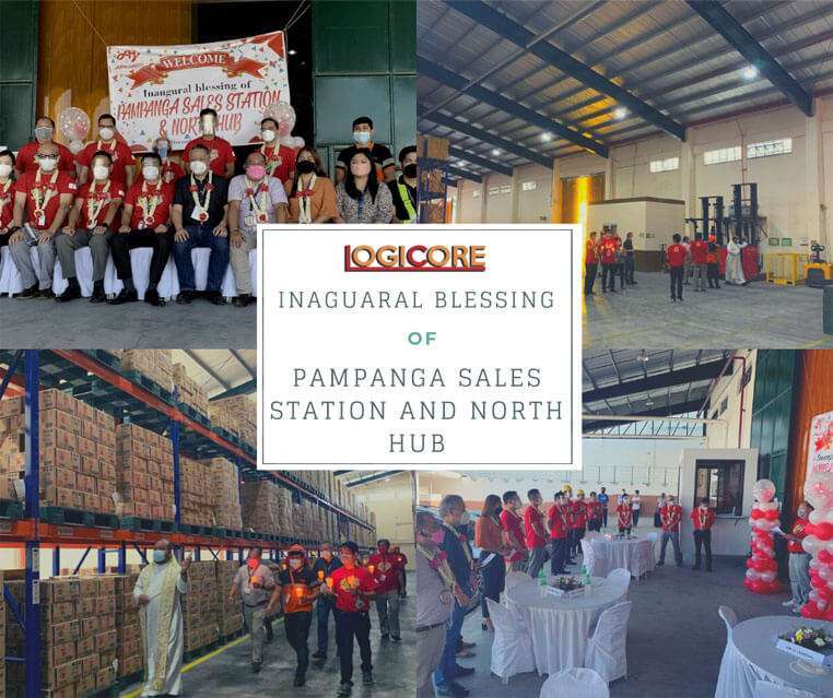 Logiocre inaguaral blessing of pampanga sales station and north hub