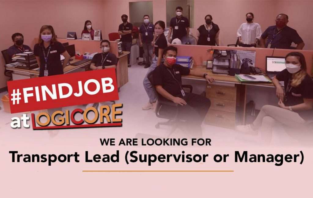 Transport Lead Supervisor or Manager Job Hiring