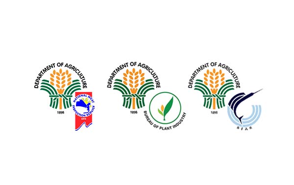 The logo of the Department of Agriculture alongside various partners from the business community.